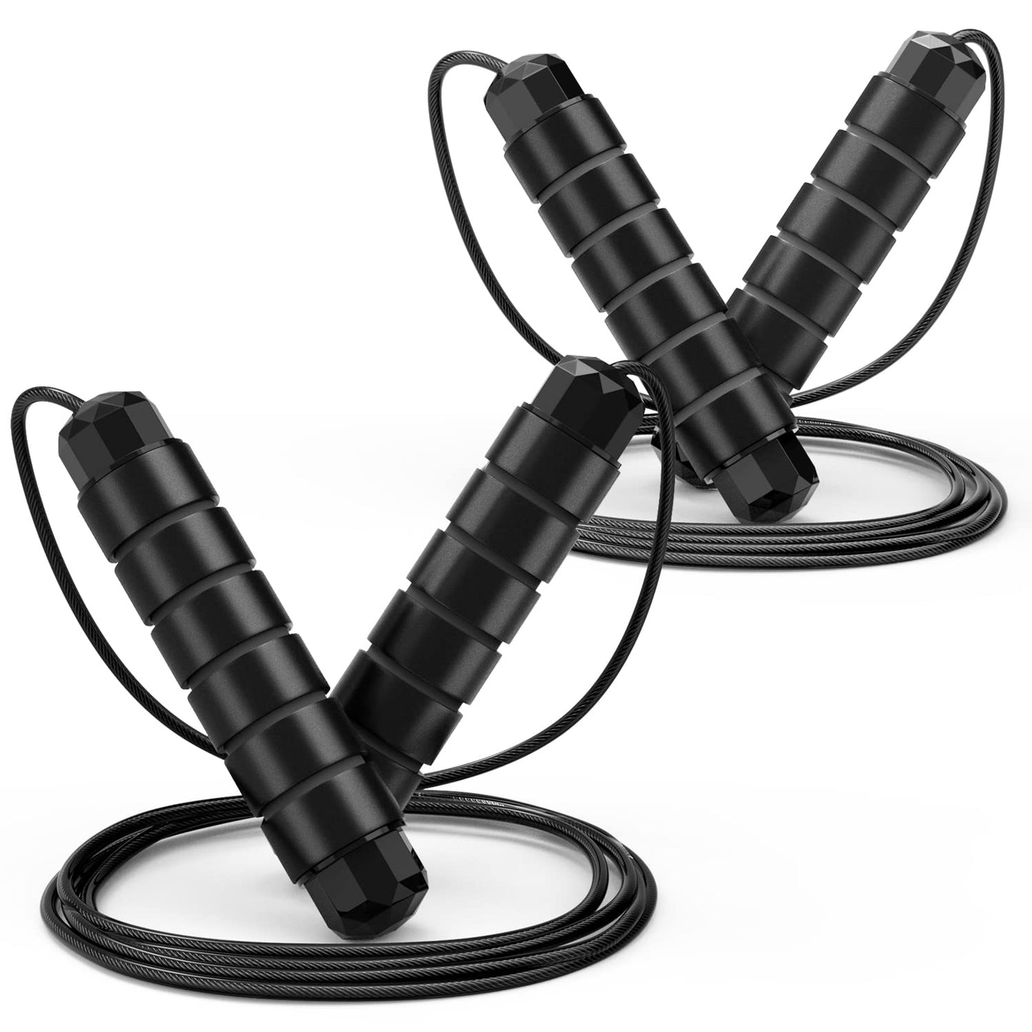 Jump Rope, Tangle-Free Rapid Speed Jumping Rope Cable