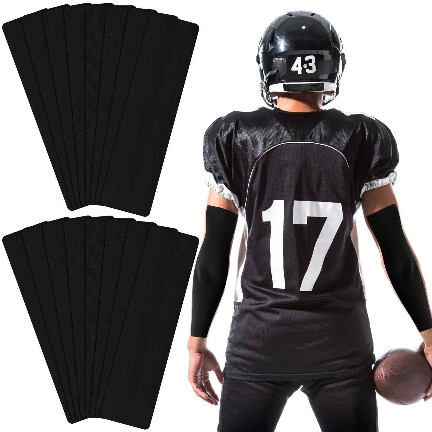 16 Pcs Athletic Sports Tape Football Turf Tape