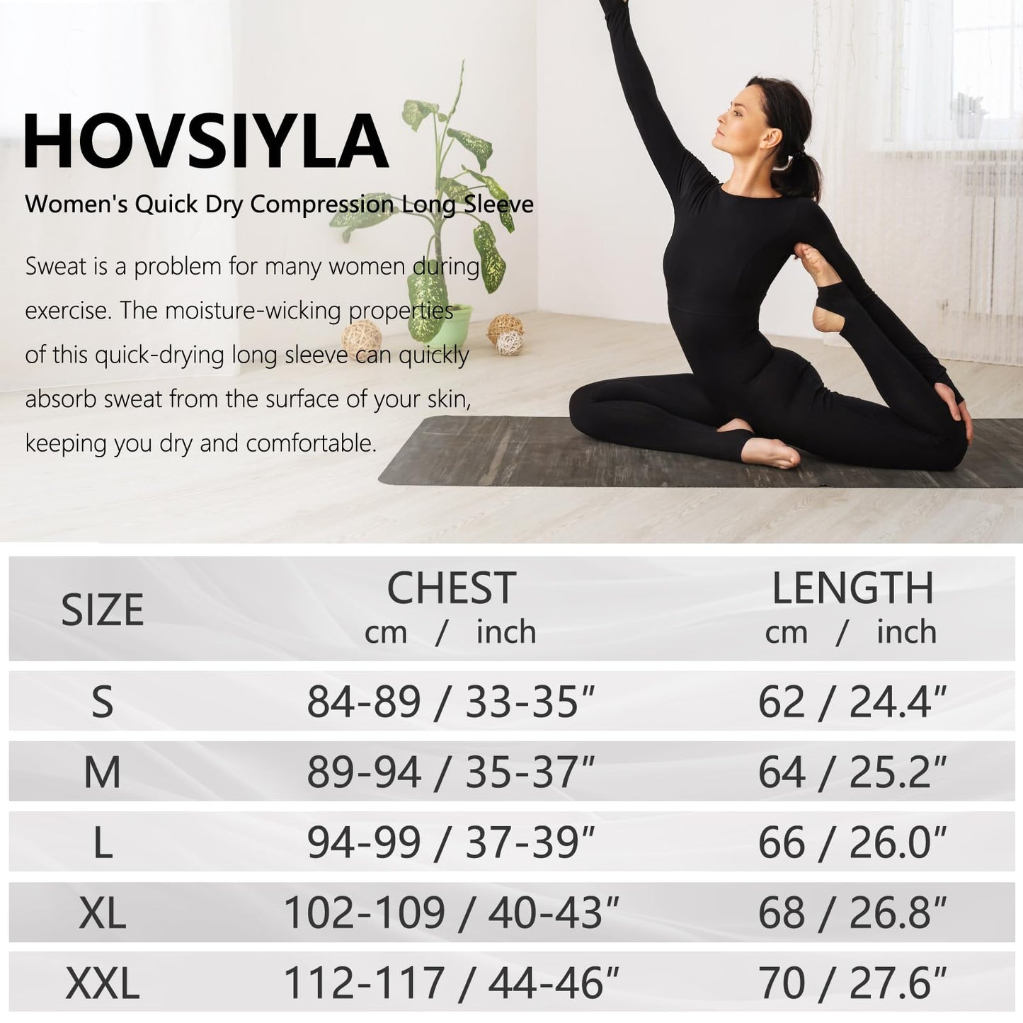 Women's Athletic Compression Long Sleeve
