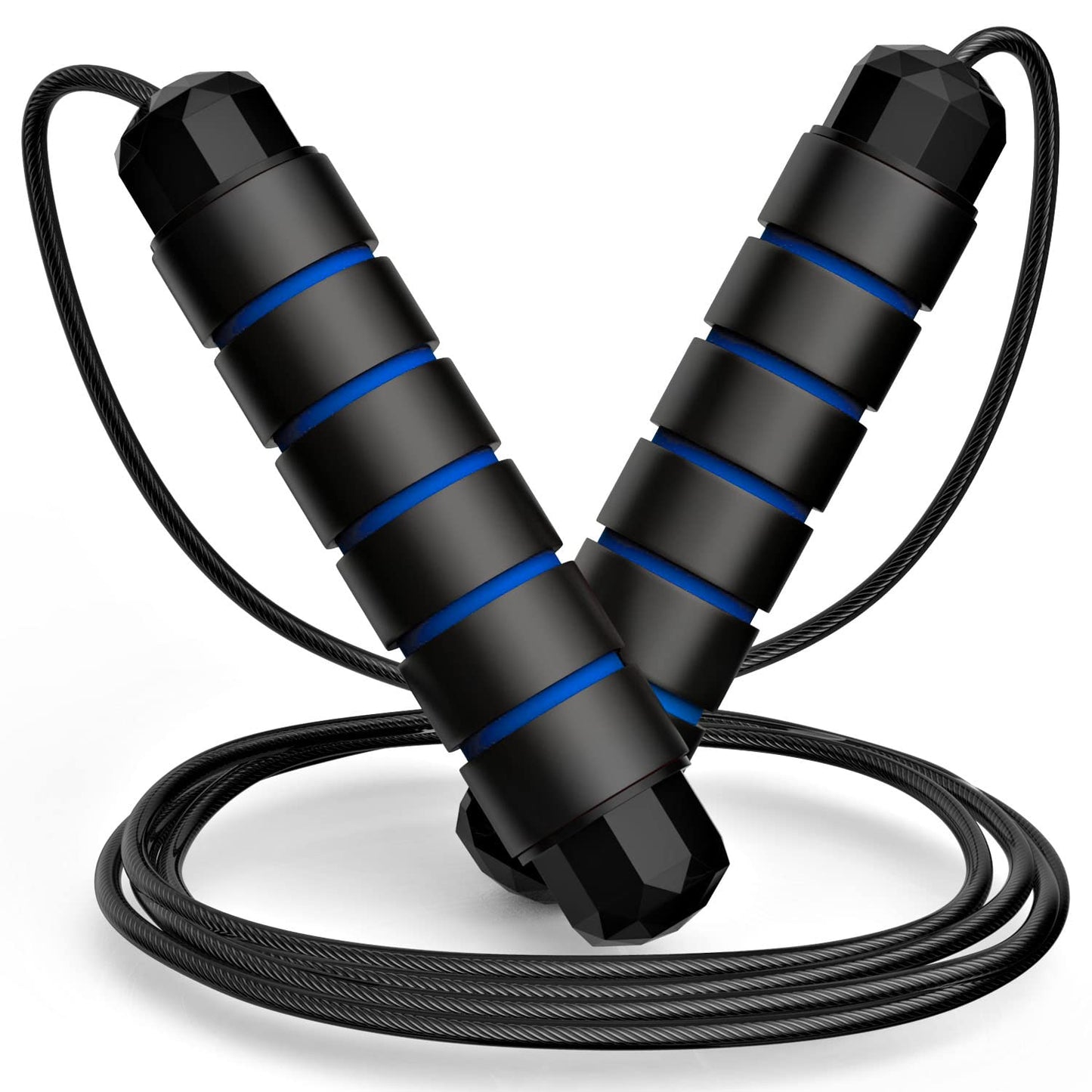 Jump Rope, Tangle-Free Rapid Speed Jumping Rope Cable