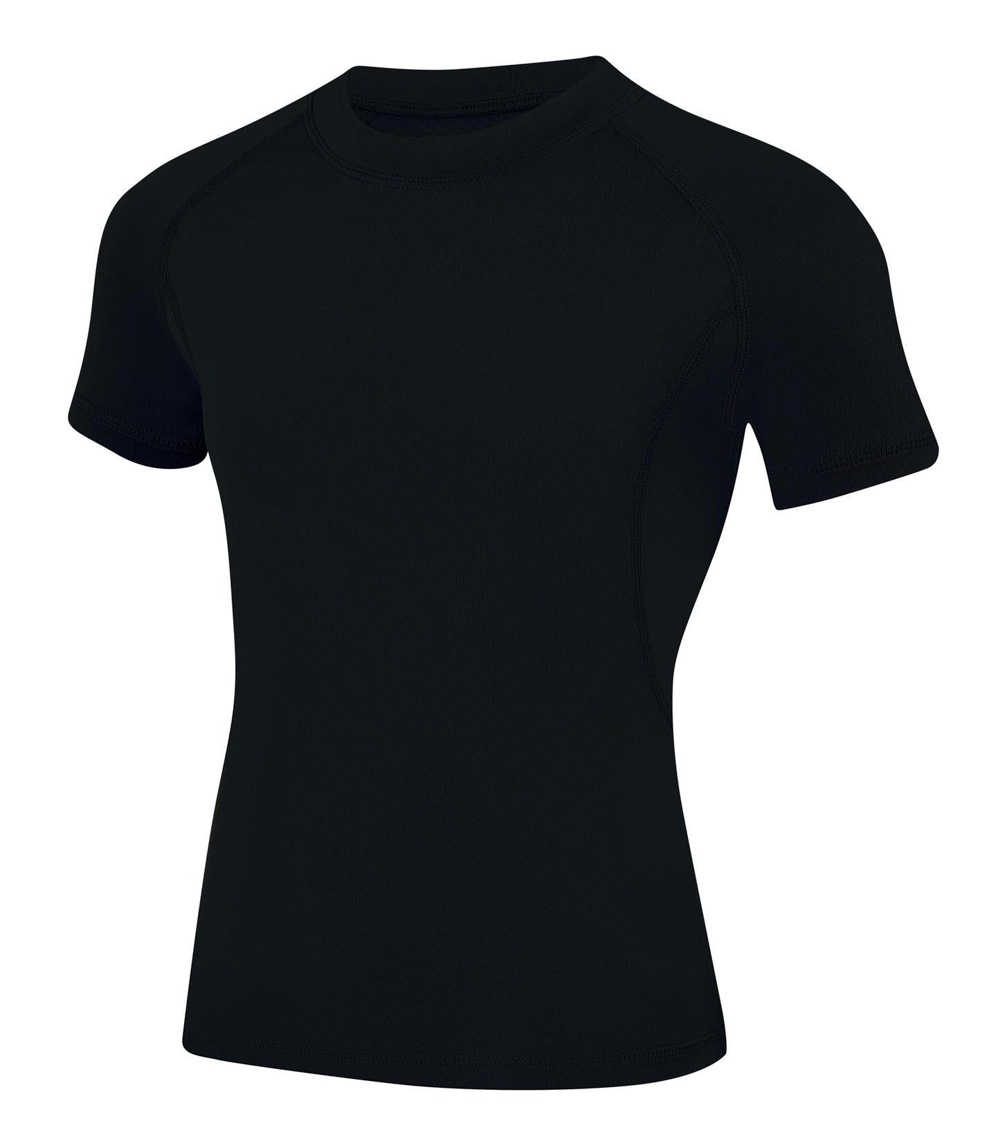 Youth Boys Compression Shirt Short Sleeve T-Shirt