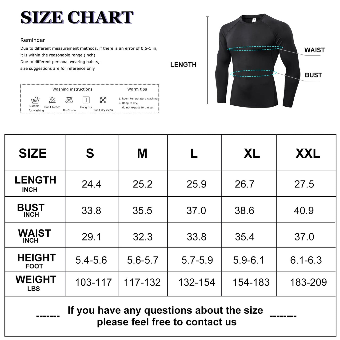 1/3 Pack Mens Compression Shirts