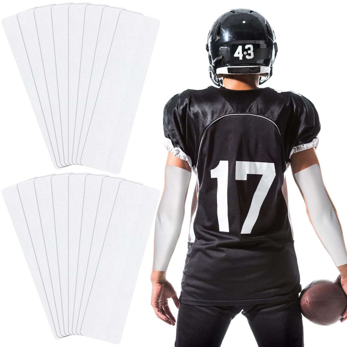 16 Pcs Athletic Sports Tape Football Turf Tape