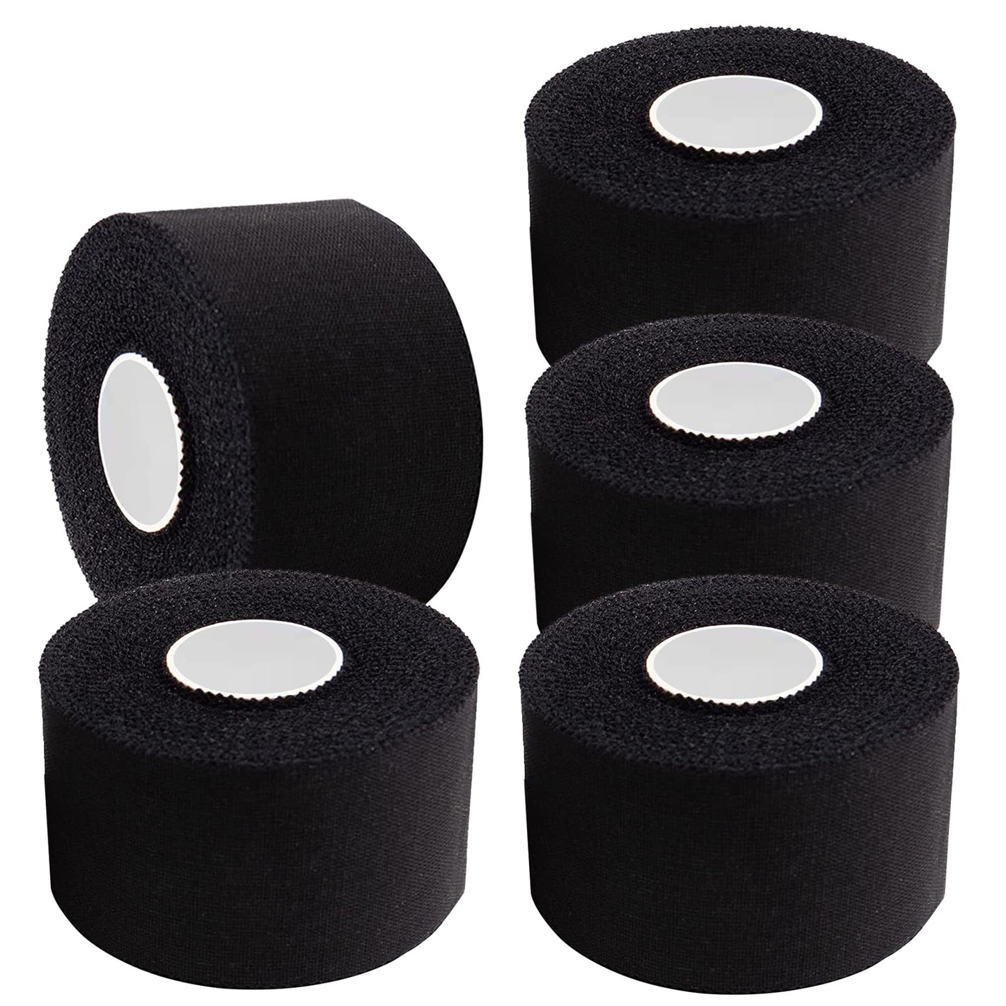 Athletic Tape - 5 Pack White/Black Sports Tape
