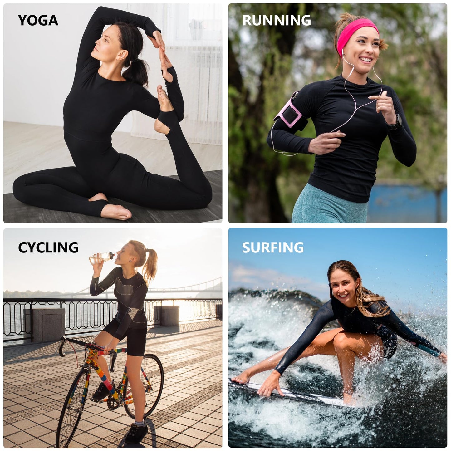 Women's Athletic Compression Long Sleeve