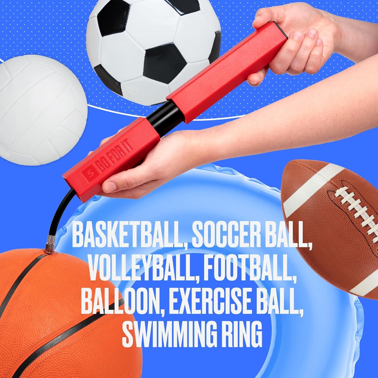 Ball Pump for Sports Balls