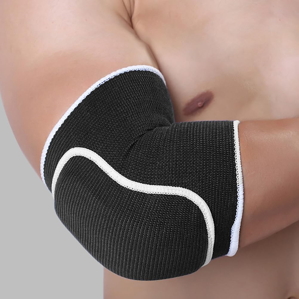 GSHLLO Volleyball Elbow Protective Pads Flexible Elbow Pads Breathable Elbow Sleeves Sports Elbow Support Elastic Elbow Wraps Compression Elbow Braces