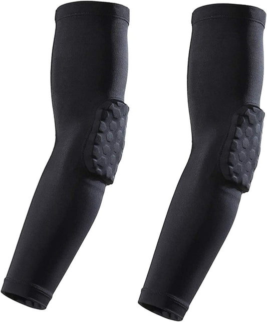 Elbow Pads, Basketball Shooter Sleeves with Hex Pads