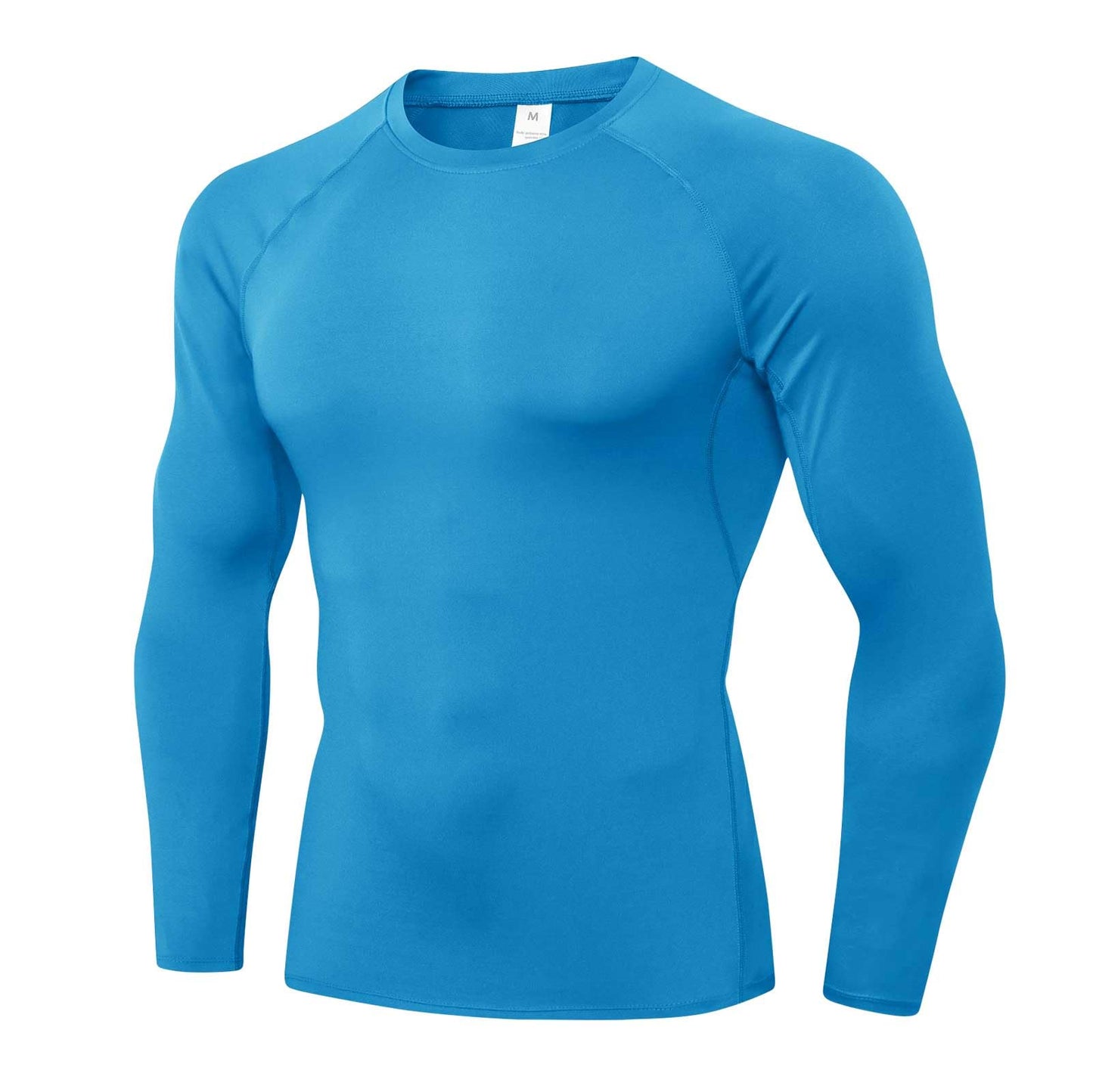 1/3 Pack Mens Compression Shirts Athletic Long Sleeve Sports Running Tops Workout Baselayer Undershirts