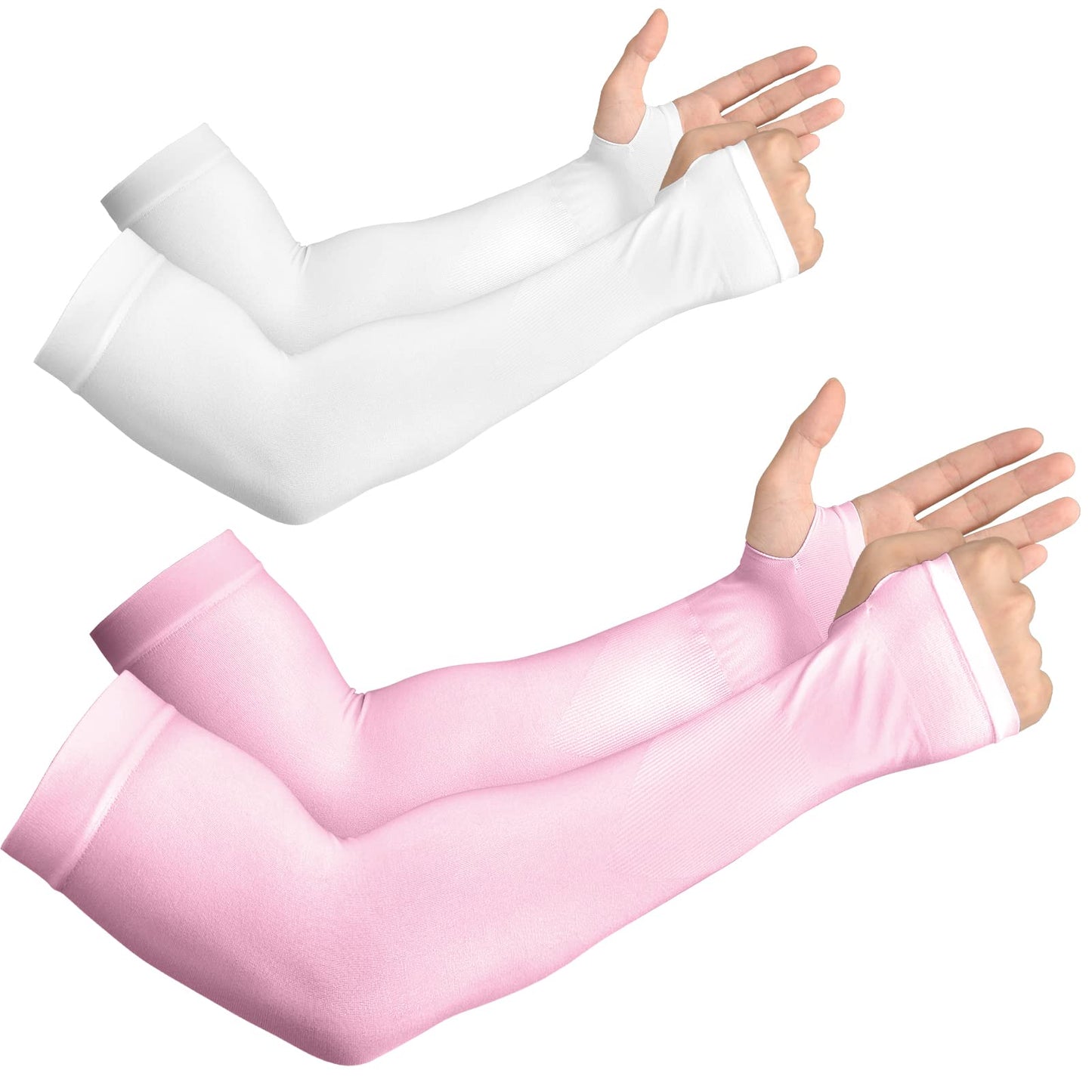 YESLIFE UV Sun Protection Arm Sleeves for Men & Women,UPF 50 Cooling Sports Sleeve