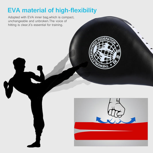 Martial Arts Kick Pads (Black)